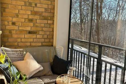 Ljus 1,5:a med balkong vid Brommaplan